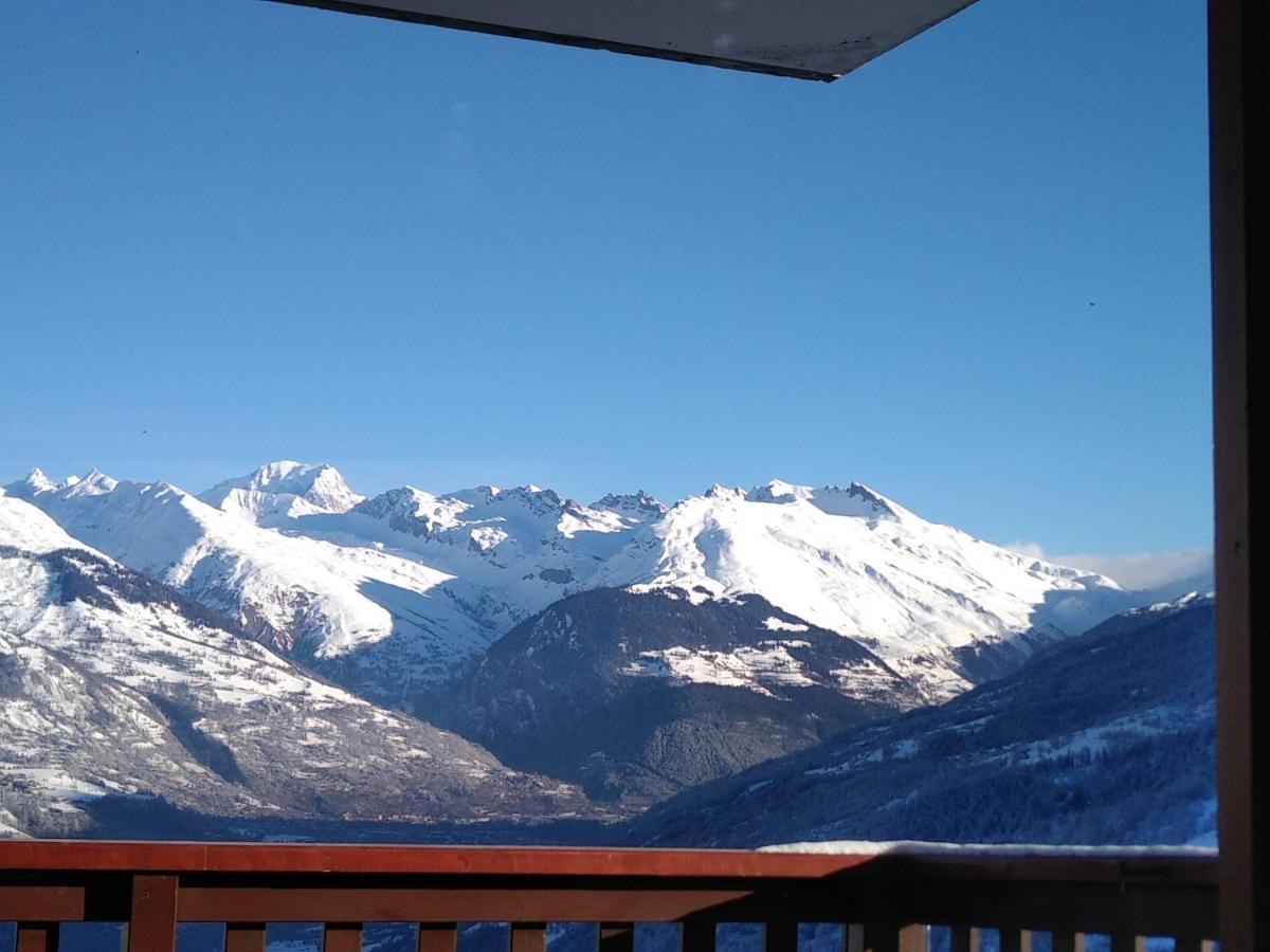 Appartamento Montchavin La Plagne, pistes 50m, balcon vue Mont Blanc Esterno foto